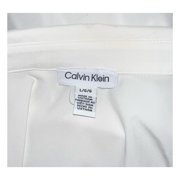 Calvin Kline - Ruched Blouse - Size Large - Picture 6 of 9